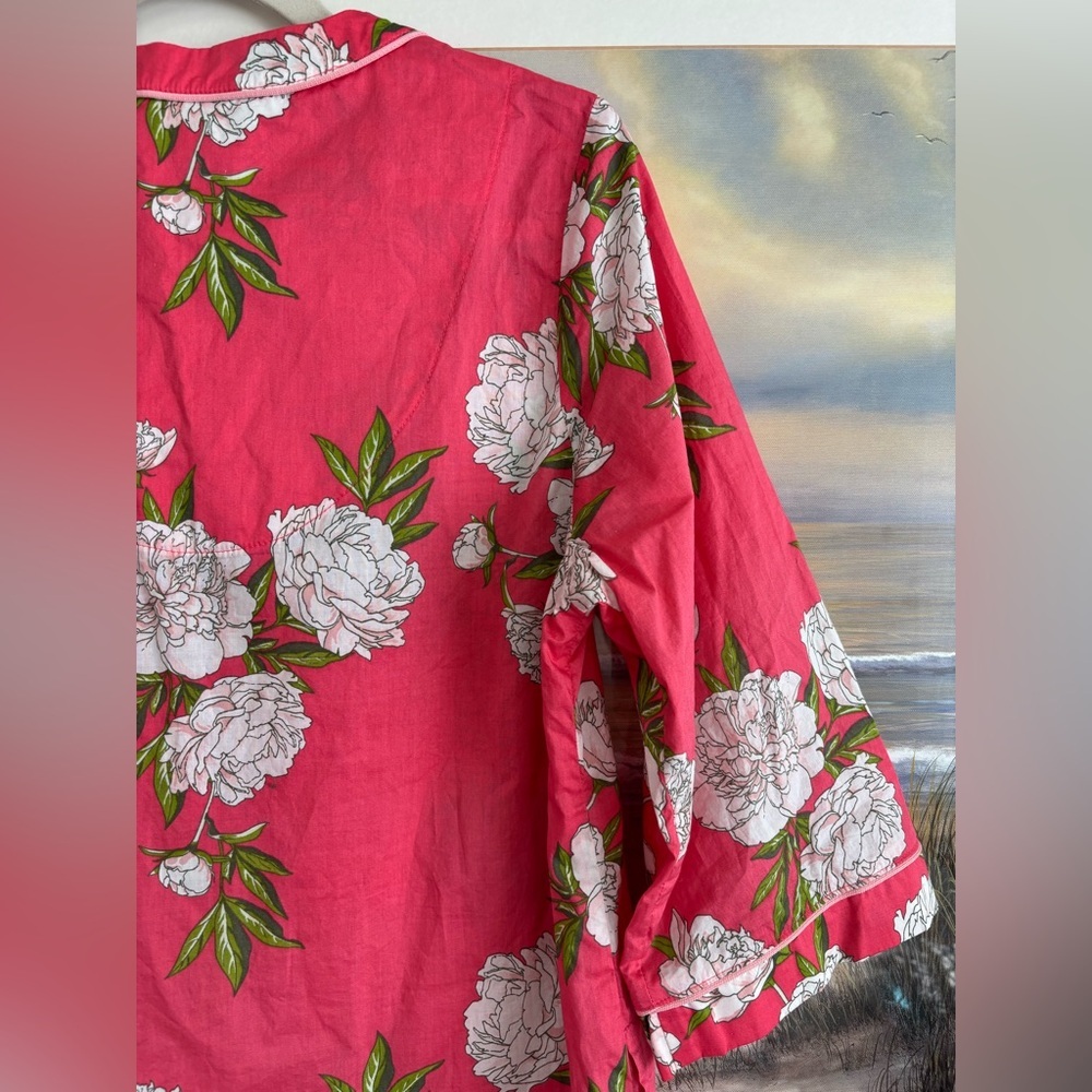 BEDHEAD Sleep Dress Peony Print Cotton - Large - Picture 7 of 8